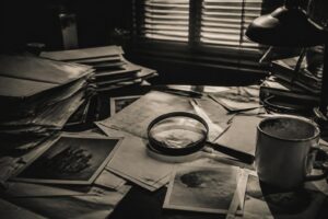 explora los secretos y descubre quién está diciendo la verdad en esta intrigante historia llena de suspense y misterio.