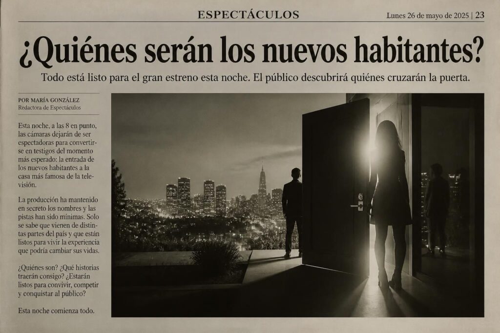 descubre quién será el undécimo participante que se unirá a la casa de los famosos. ¡sigue la emoción y entérate de las sorpresas que traerá esta nueva incorporación!