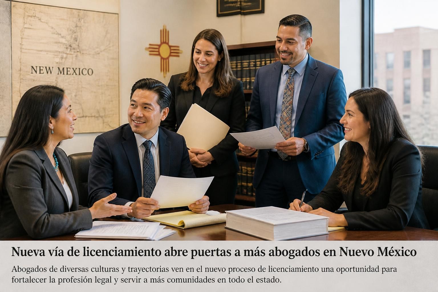 abogados en nuevo méxico confían en que una nueva vía de licenciamiento aumente el número de profesionales del derecho, mejorando el acceso a servicios legales en la región.