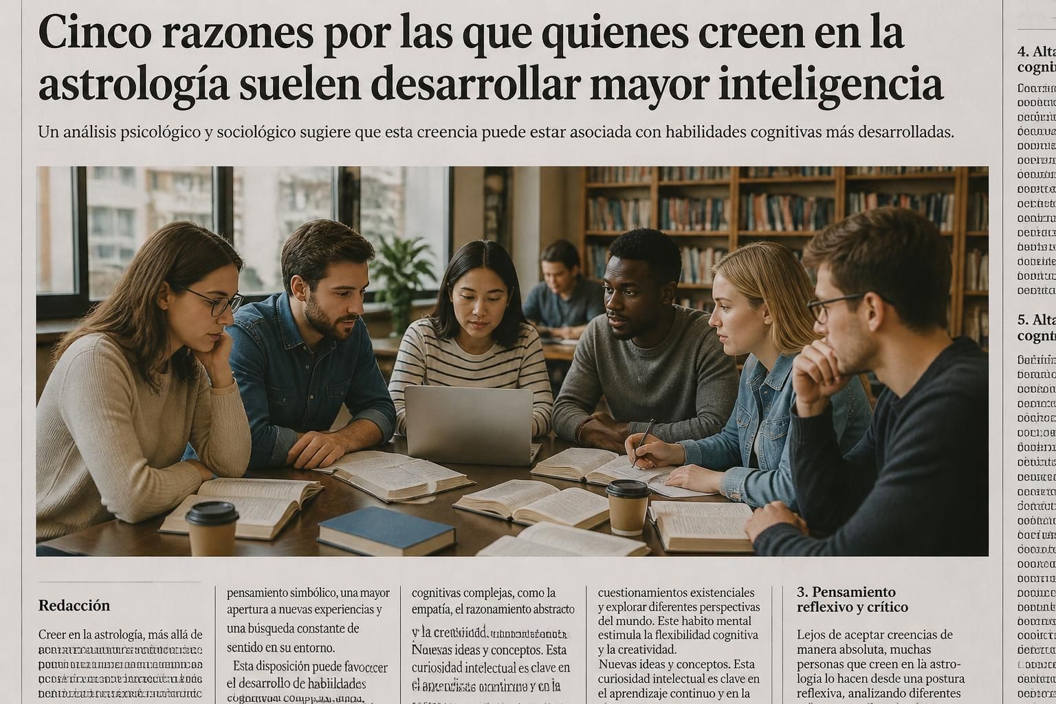 descubre cinco razones por las que las personas que creen en la astrología tienden a desarrollar una mayor inteligencia y cómo esta creencia puede influir en sus capacidades cognitivas.