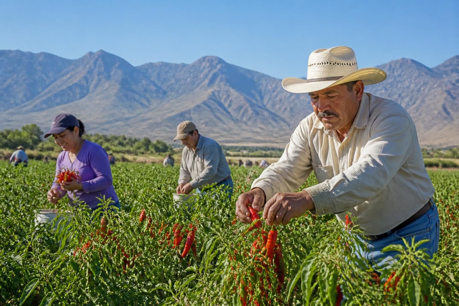 la asociación de chile de nuevo méxico informa una buena cosecha con desafíos, destacando el inicio de la temporada y la calidad de la producción.