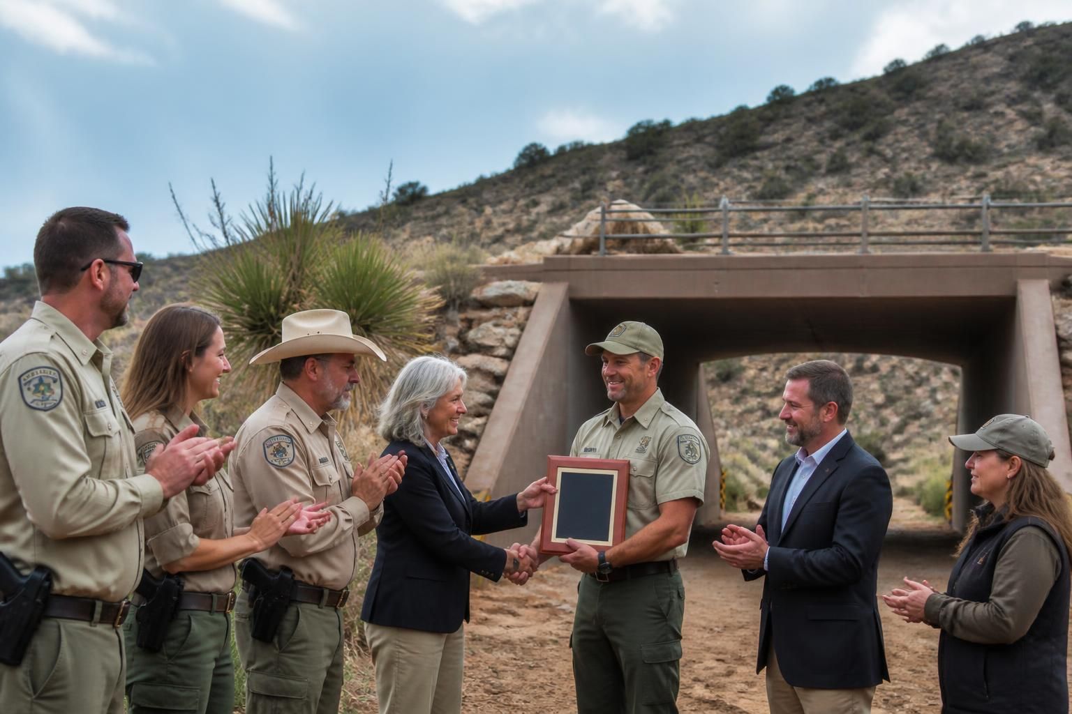 el departamento de vida silvestre de nuevo méxico ha sido reconocido por su innovador proyecto de pasos para fauna, que mejora la conectividad y protección de la vida silvestre en la región.