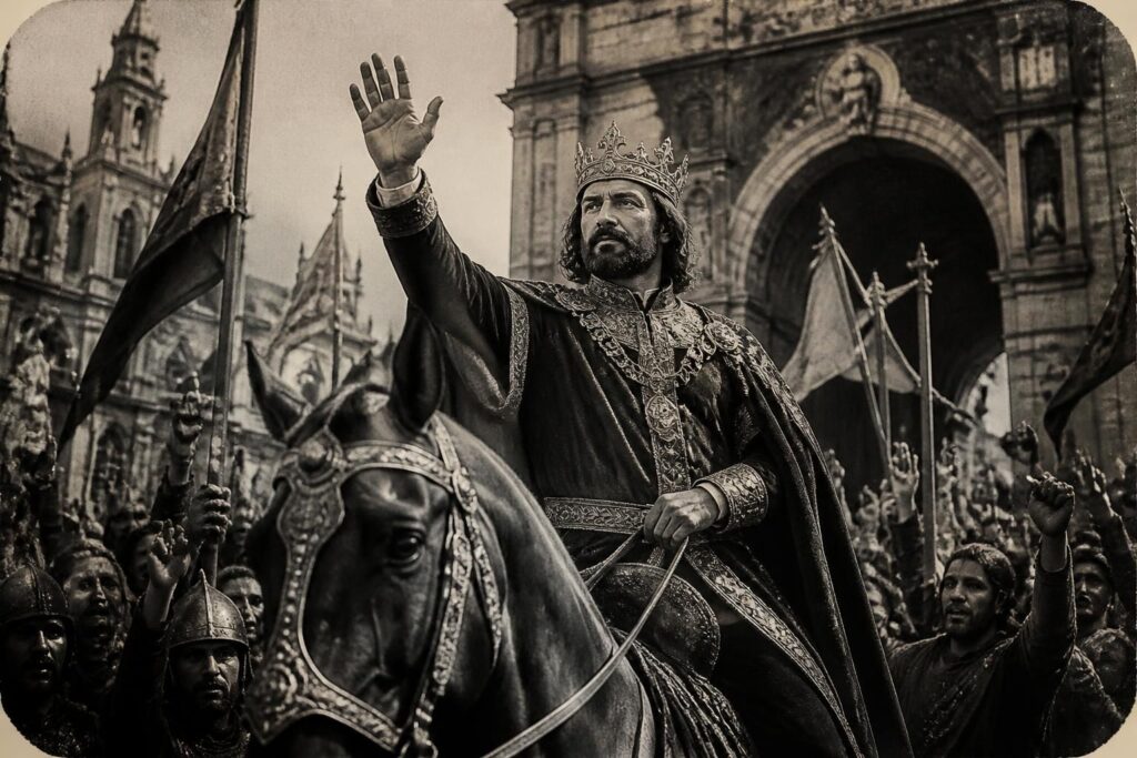 descubre la emocionante historia de 'el regreso del monarca', una saga épica que narra la resurrección del majestuoso rey y su lucha por recuperar su trono.