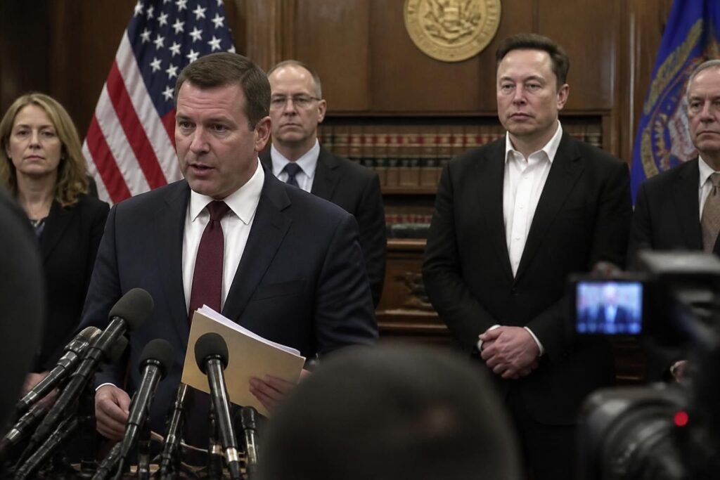 el fiscal de wisconsin ha decidido no presentar cargos por soborno electoral contra elon musk, aclarando así las investigaciones en curso.