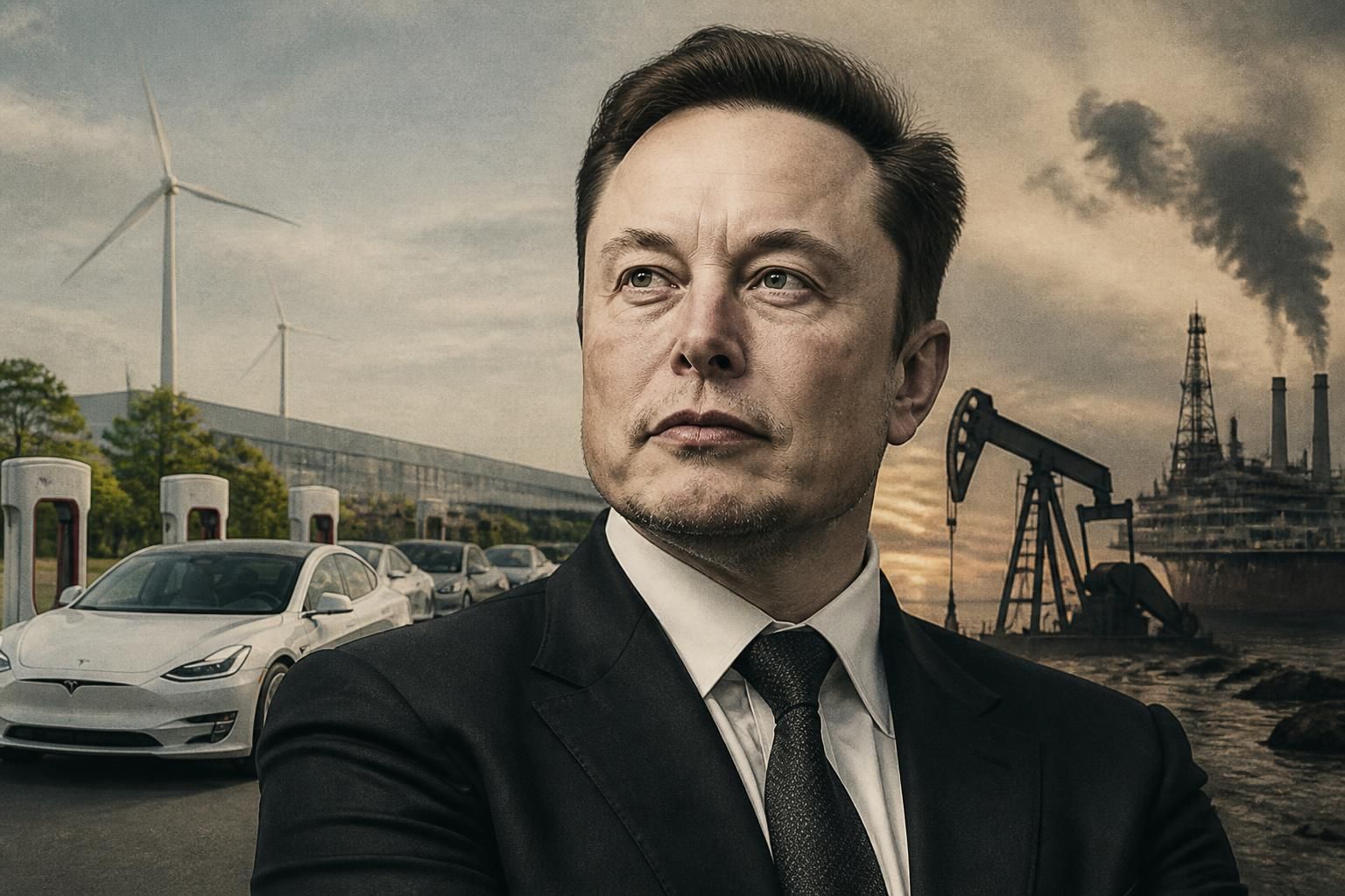 descubre cómo elon musk, conocido por revolucionar los vehículos eléctricos, ahora apuesta por los combustibles fósiles y qué implica este cambio para el futuro de la movilidad.