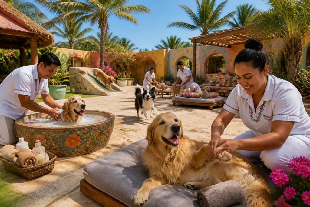 descubre este resort mexicano que ofrece cuidados de primera clase para perros, perfecto para celebrar el día nacional del perro con mimos y diversión.