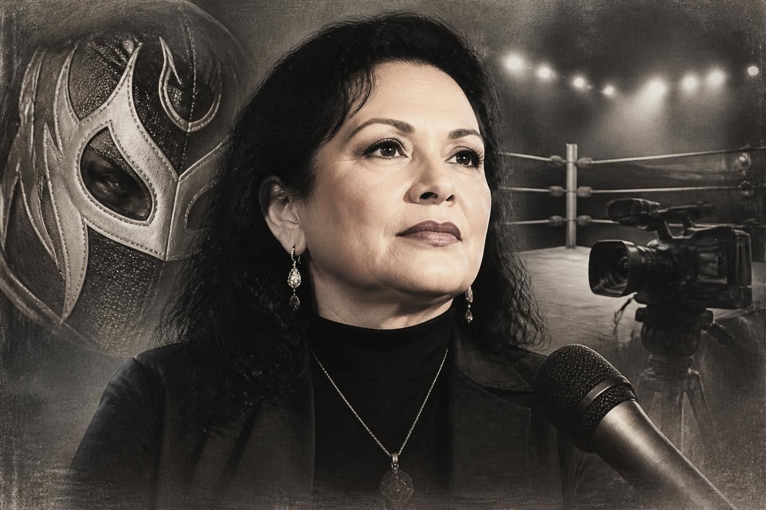 fallece diana la cazadora, icónica luchadora y periodista de televisa, a los 48 años, dejando un legado imborrable en la lucha libre mexicana.
