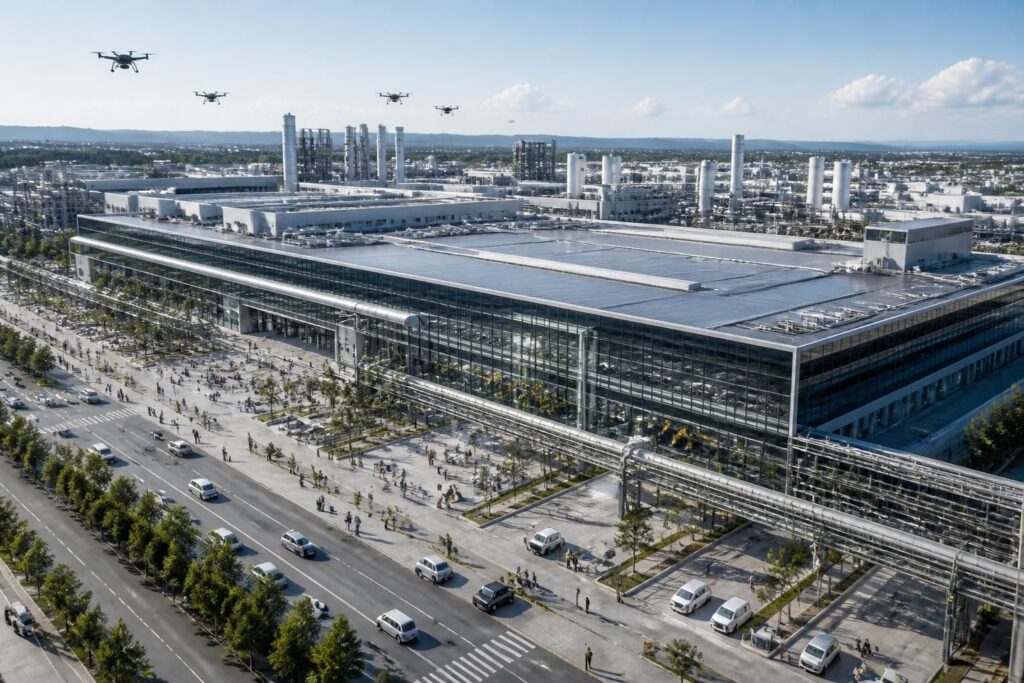 la fábrica de chips de elon musk, valorada en 16.800 millones de dólares, tiene el potencial de convertirse en el edificio más grande del mundo, marcando un hito en la industria tecnológica.