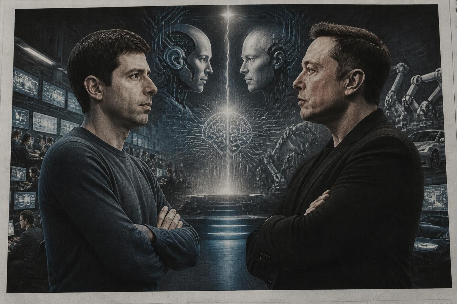 la batalla entre sam altman y elon musk amenaza la estabilidad de cursor ai tras un acuerdo millonario de 60.000 millones. descubre los detalles de este conflicto tecnológico.