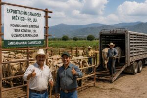 méxico reanuda exportaciones limitadas de ganado a ee. uu. tras pausa causada por el gusano barrenador, aliviando la situación y recuperando el comercio ganadero entre ambos países.