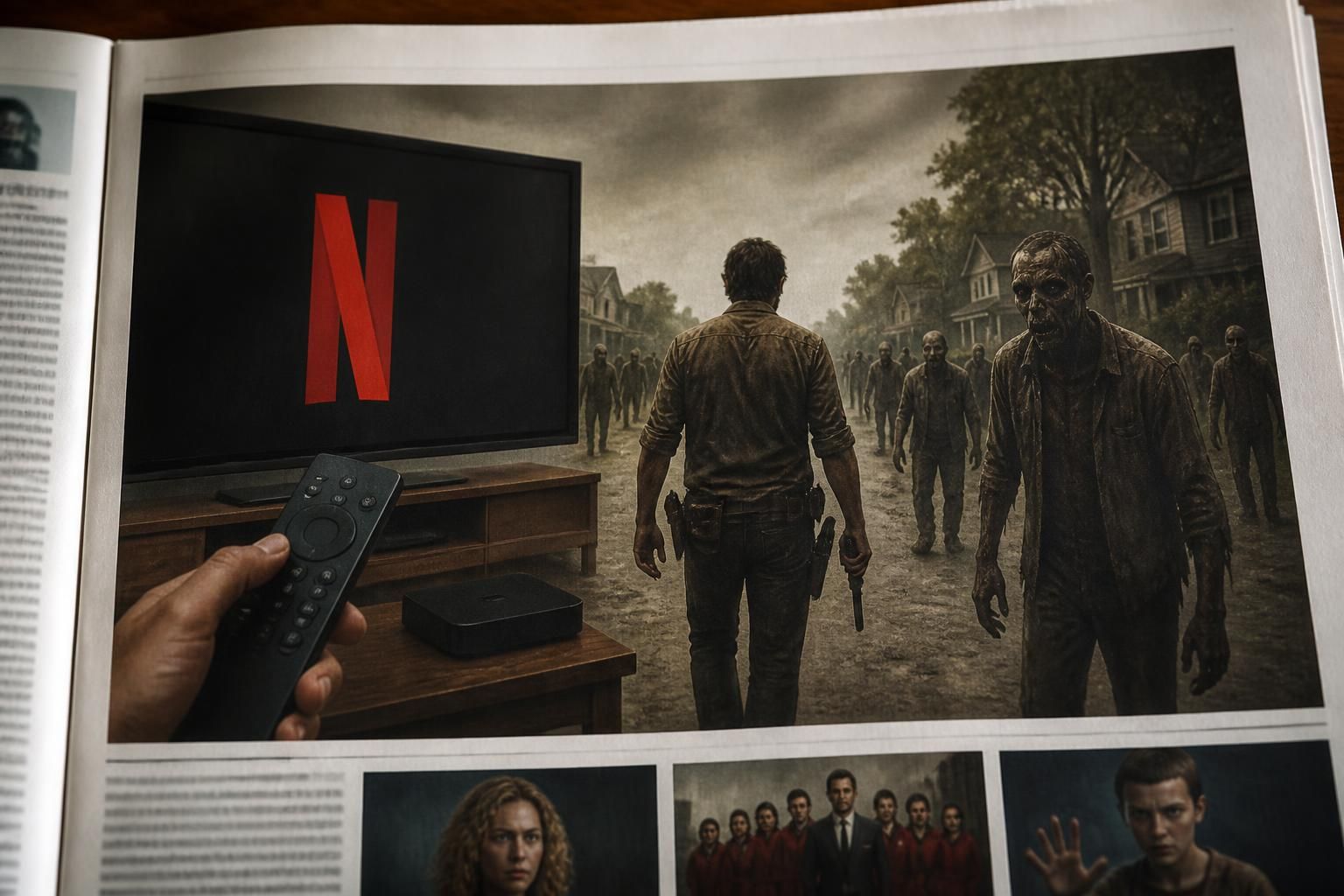 netflix apuesta por éxitos del pasado debido a la escasez de nuevas series icónicas, enfrentando pérdidas significativas con 'the walking dead', que les ha costado 500 millones.