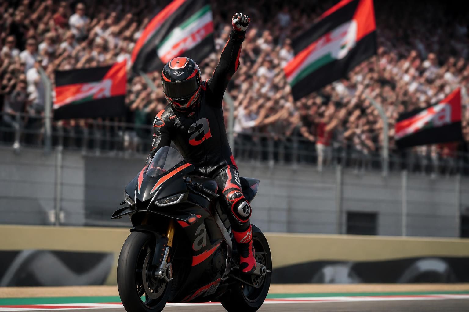 raúl fernández vuelve a colocar a aprilia en la cima, demostrando su supremacía con actuaciones excepcionales en las competiciones.