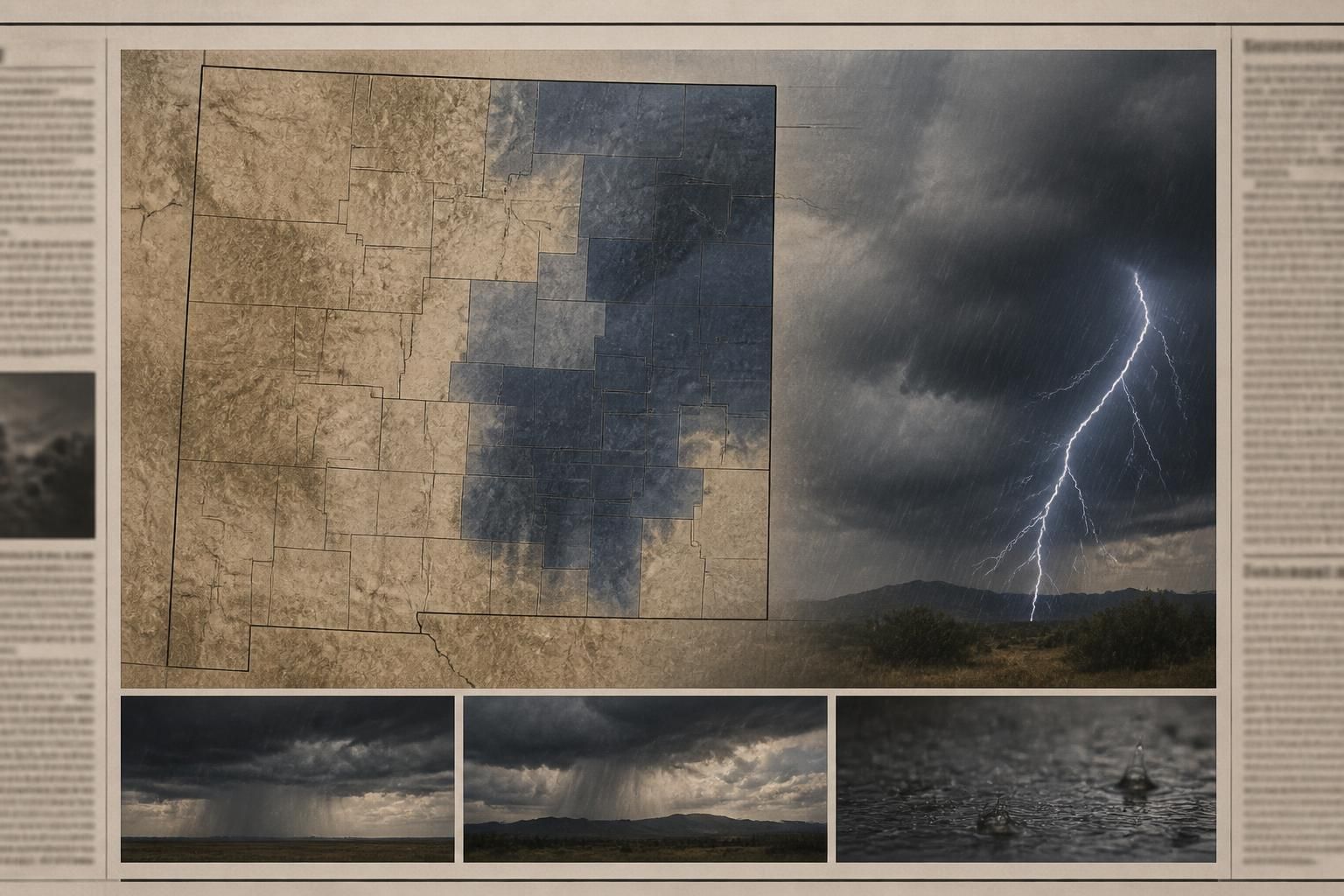 se pronostican probabilidades de tormentas en algunas zonas de nuevo méxico este jueves, preparándose para posibles condiciones climáticas adversas.