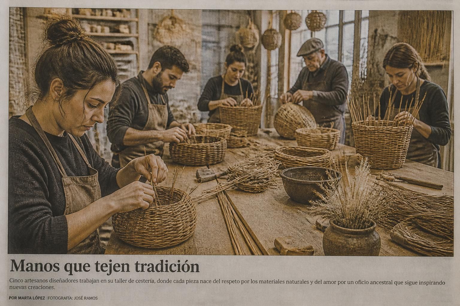 descubre la creatividad y el arte de 5 diseñadores que transforman la cestería en piezas únicas e inspiradoras. sumérgete en el mundo mágico de 'wicker' y su diseño innovador.