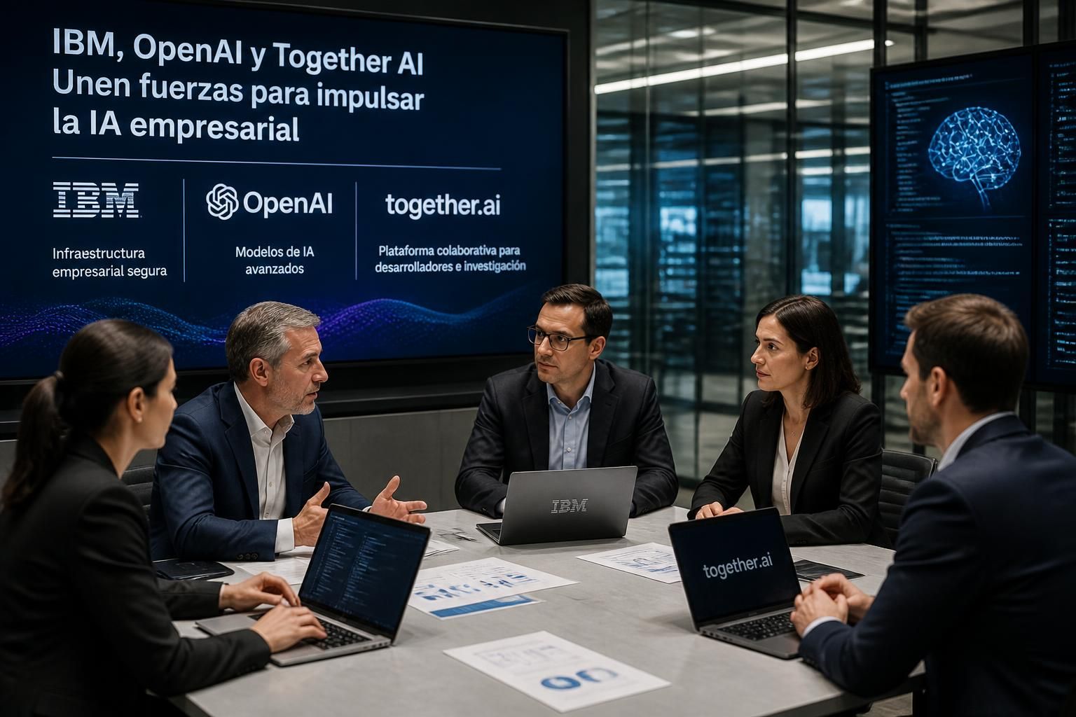 descubre cómo los acuerdos entre ibm, openai y together ai podrían transformar la inteligencia artificial en el ámbito empresarial, redefiniendo su papel y potencial.
