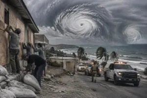 baja california se prepara ante la amenaza del potente huracán polo, mientras nolo aún mantiene en alerta a la región.