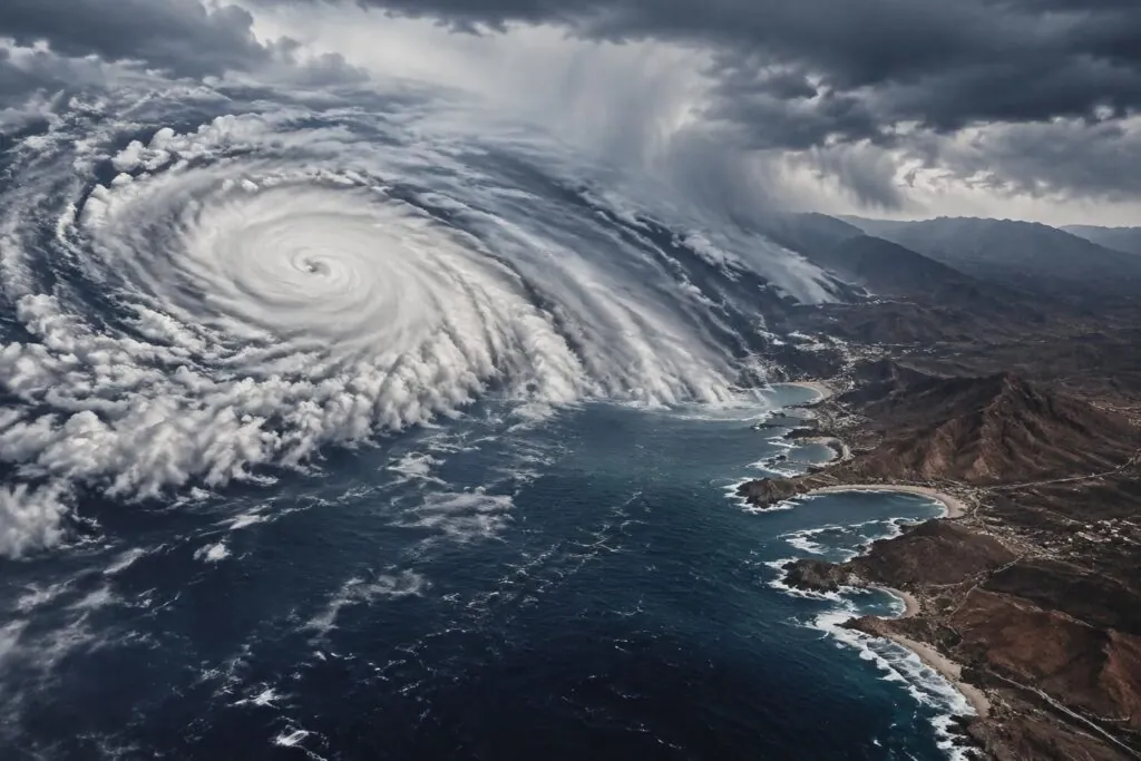 el huracán polo toca tierra en baja california sur. consulta la información más reciente sobre su trayectoria, posibles efectos y alertas.