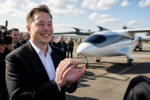 elon musk celebra el innovador vuelo del avión eléctrico de bajo costo de heart aerospace, destacando su importancia para el futuro de la aviación sostenible.