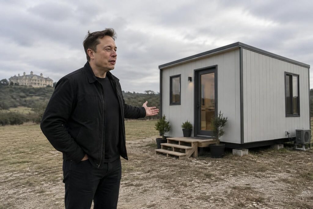 elon musk dice vivir en un «palacio», pero su casa es mucho más sencilla y modesta de lo que muchos imaginan.