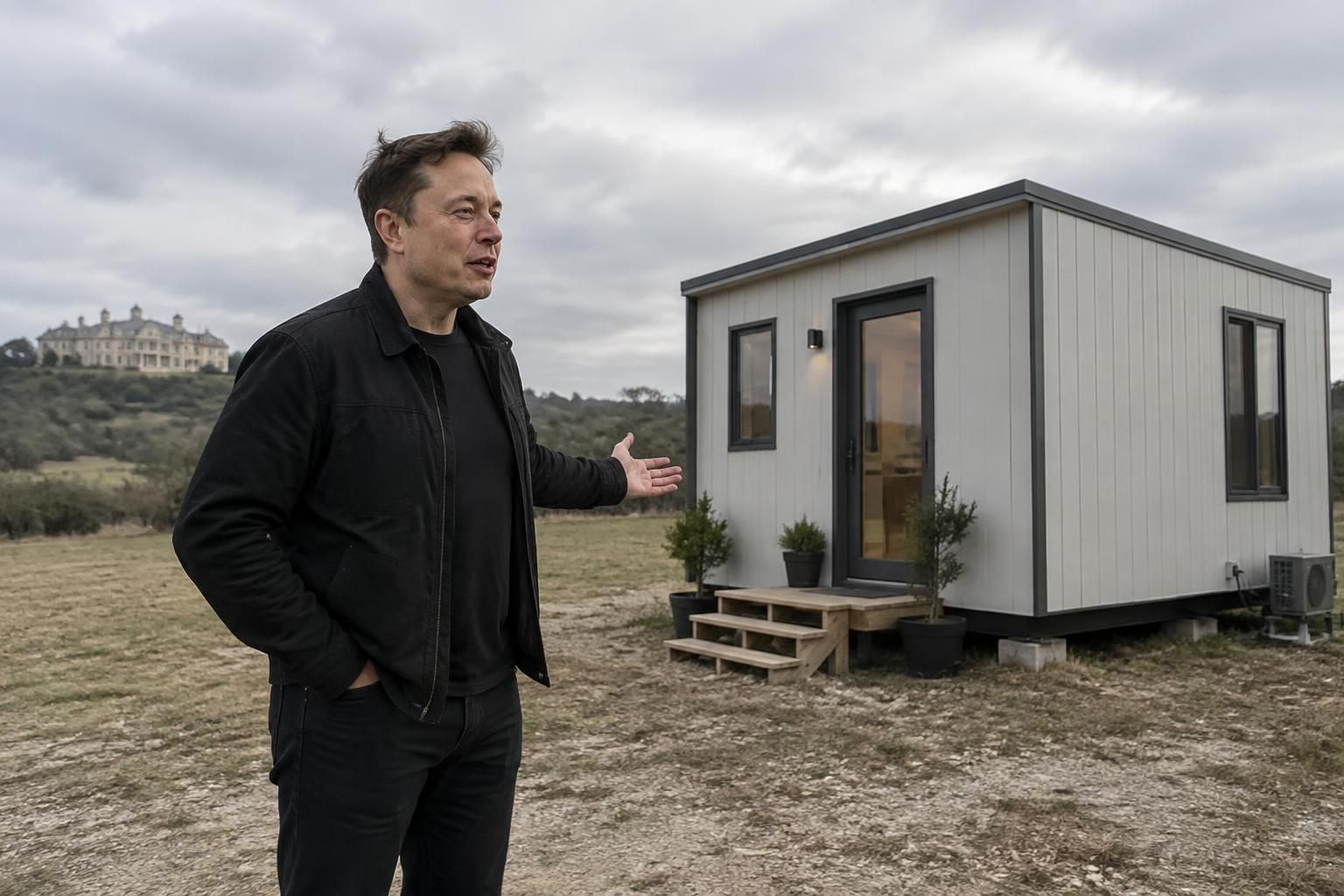 elon musk dice vivir en un «palacio», pero su casa es mucho más sencilla y modesta de lo que muchos imaginan.