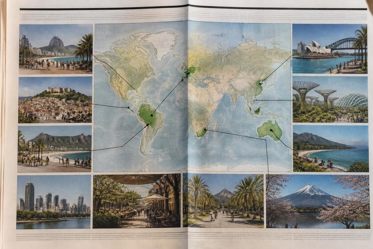 descubre los 8 mejores países para expatriados que desean disfrutar de un clima cómodo y templado durante todo el año, ideales para una vida confortable y agradable.