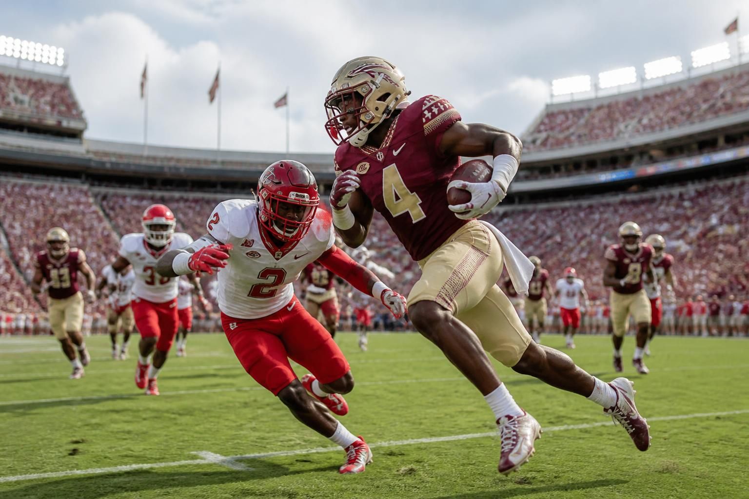 nuevo méxico pierde contra florida state 34-17 en el partido inaugural de la temporada, mostrando un comienzo desafiante para el equipo.
