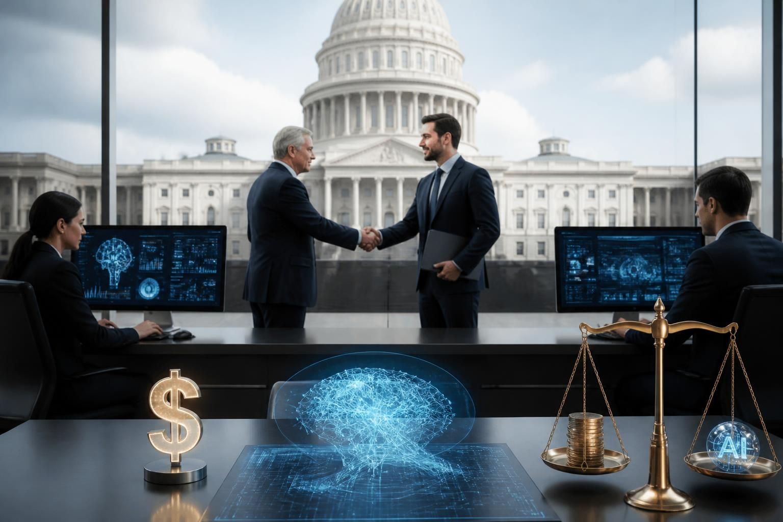openai concluye su acuerdo federal por un dólar anual y presenta un descuento del 50% en soluciones de inteligencia artificial, facilitando el acceso a tecnologías avanzadas.