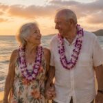 tras 50 años de matrimonio, esta pareja de 72 y 74 años cumple el sueño pendiente desde 1976: celebrar su luna de miel viajando por fin a hawái.