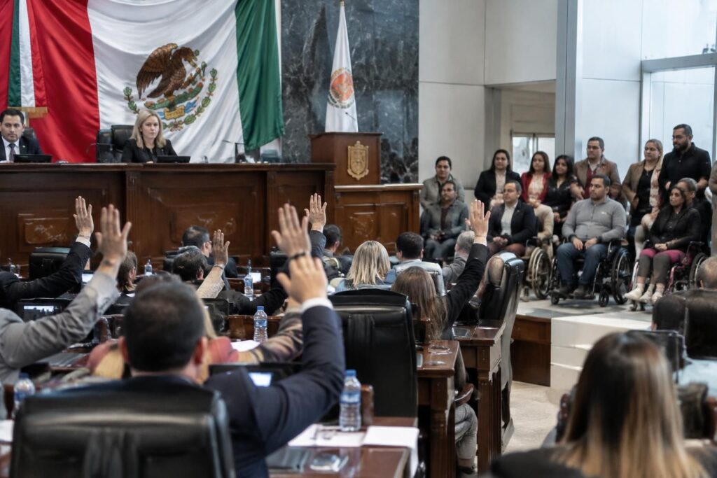 tras concluir la votación, el congreso pide a maru extender la pensión por discapacidad a todas las personas beneficiarias.