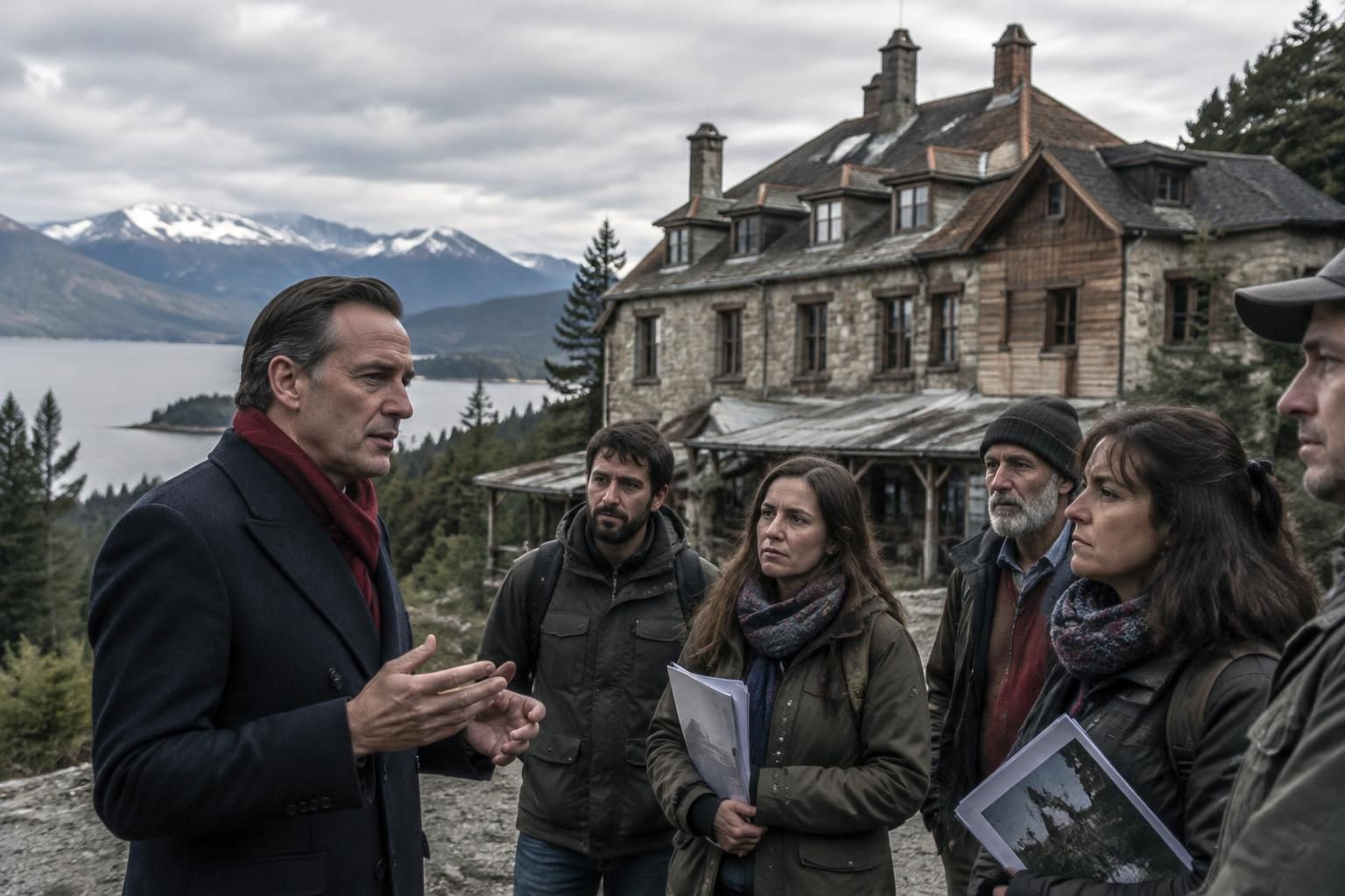 la disputa entre alan faena y ambientalistas de bariloche reaviva el debate sobre el futuro del histórico hotel de perón.