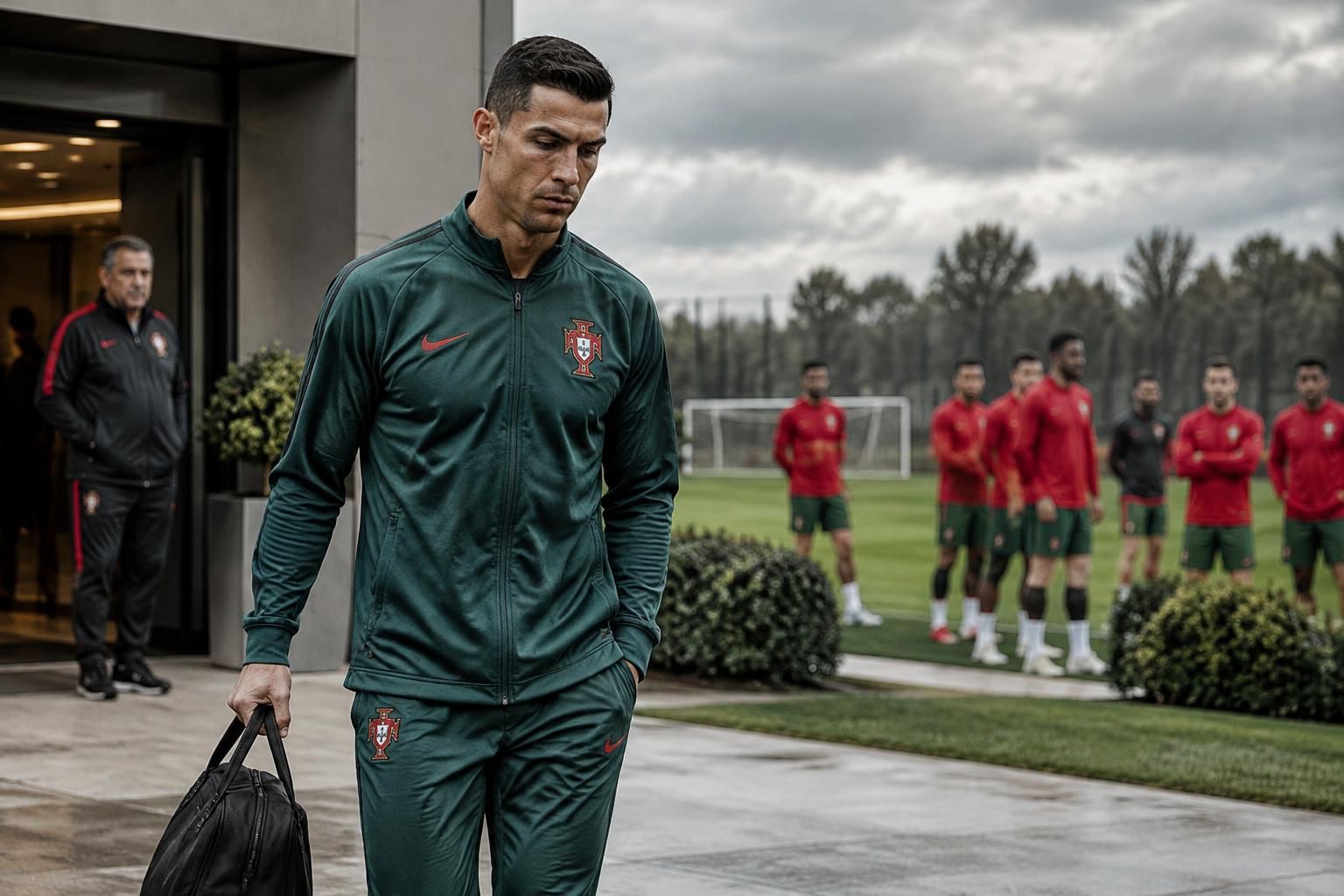 cristiano ronaldo podría enfrentar 30 días de suspensión y una multa tras abandonar la concentración de la selección portuguesa.