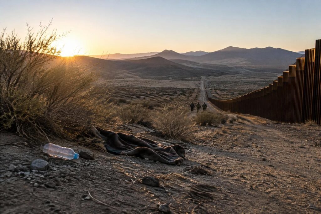 los cruces de migrantes en la frontera entre méxico y arizona disminuyen, pero las muertes continúan siendo una preocupación.