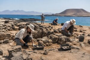 el islote de lobos inicia su undécima campaña arqueológica para investigar sus restos y descubrir nuevas claves sobre su pasado.