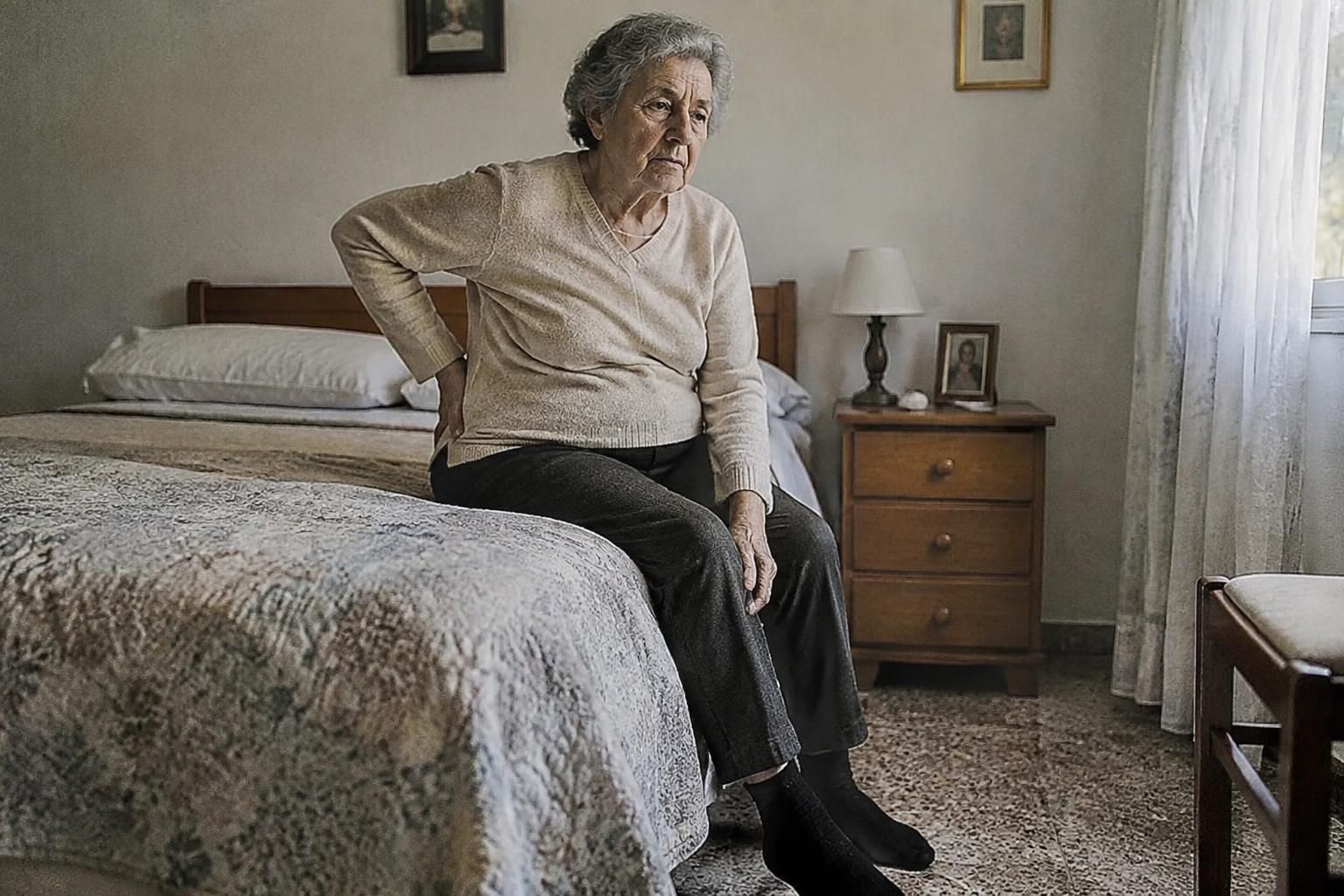 a sus 70 años, elettra lidiaba con dolores de espalda y piernas cansadas. descubre cómo estos síntomas afectaban su día a día.