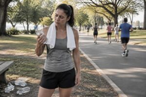 descubre por qué beber demasiada agua durante el ejercicio puede ser contraproducente y cómo hidratarte de forma adecuada.