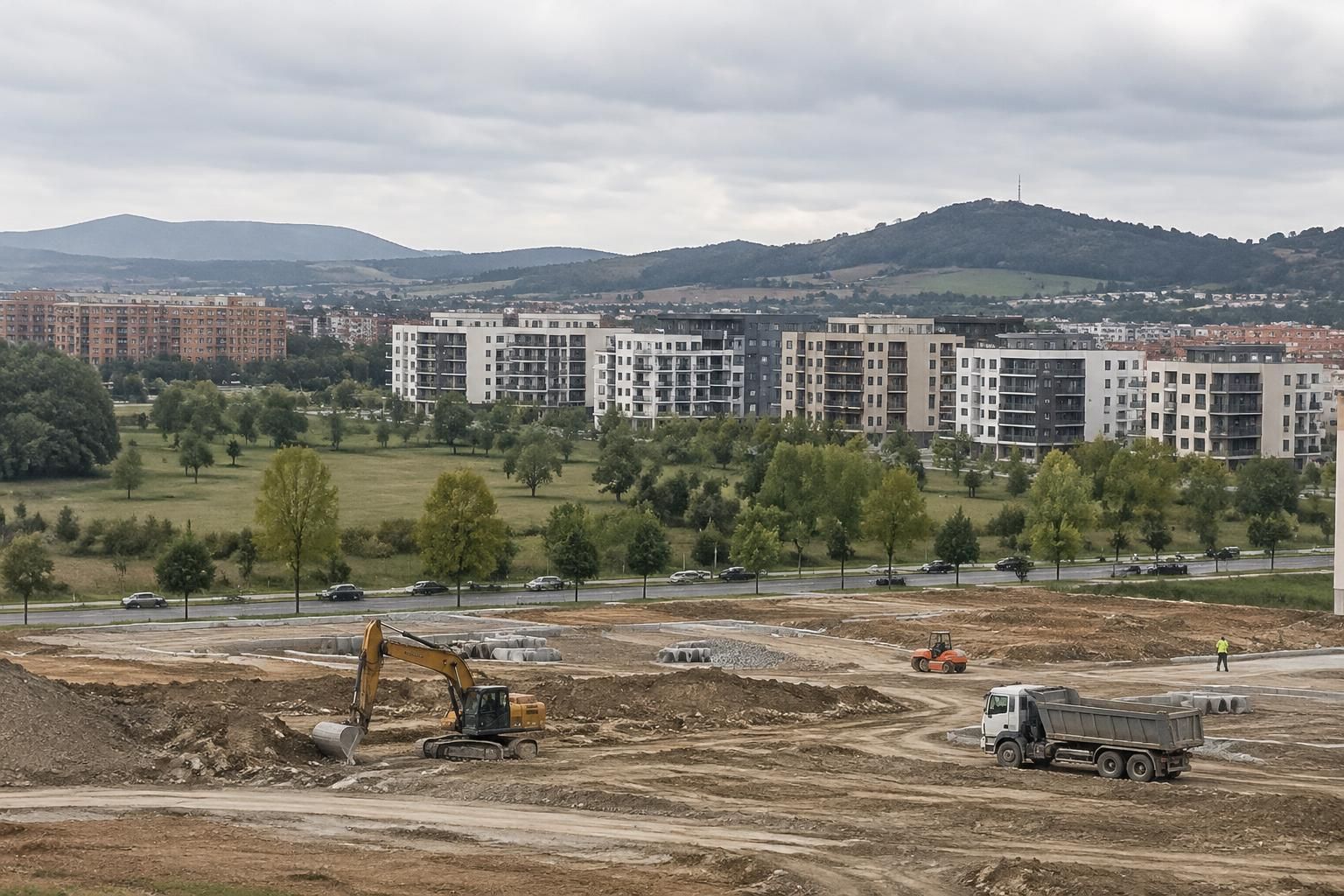 las primeras 3.500 viviendas del proyecto urbanístico de etxabakoitz se construirán cerca de barañáin, según la planificación prevista.