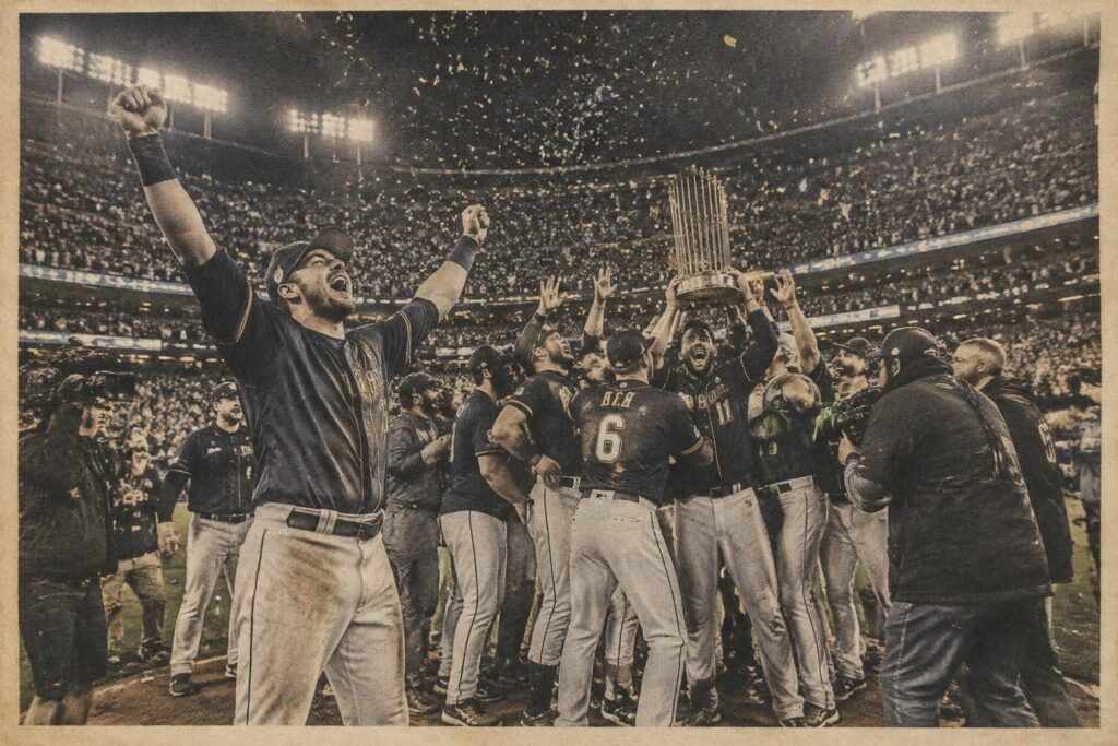 los brewers hacen historia al conquistar su primera serie mundial, un triunfo histórico que marca un antes y un después para la franquicia.