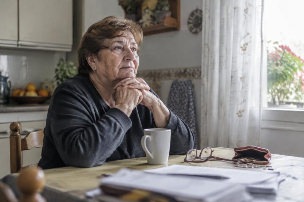 maría luisa garcía cotizó durante 44 años y trabaja desde los 15 como empleada del hogar. aun así, su pensión se reduce un 26% de por vida.