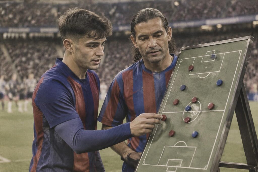 pedri incluye a rafa márquez en su equipo ideal del barcelona y destaca a las figuras blaugranas que marcaron su elección.
