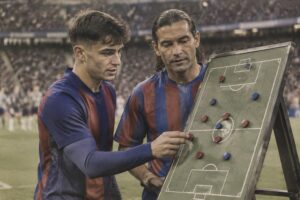 pedri incluye a rafa márquez en su equipo ideal del barcelona y destaca a las figuras blaugranas que marcaron su elección.