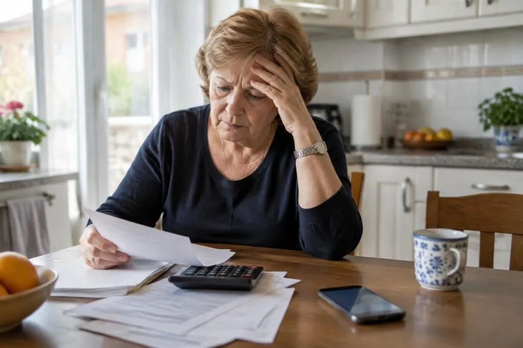 una jubilada de 68 años asegura que su pensión de 1.800 euros no basta para vivir y provoca un debate viral sobre el coste de la vida y las pensiones.